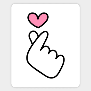 Finger Heart Magnet